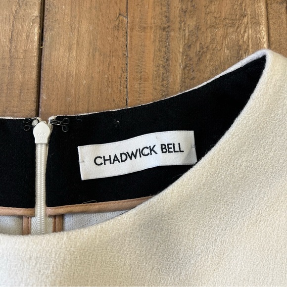 Chadwick Bell Asymmetrical Tailored Cap Sleeve Top Size 10 Tailored Cap Sleeve - Picture 4 of 9